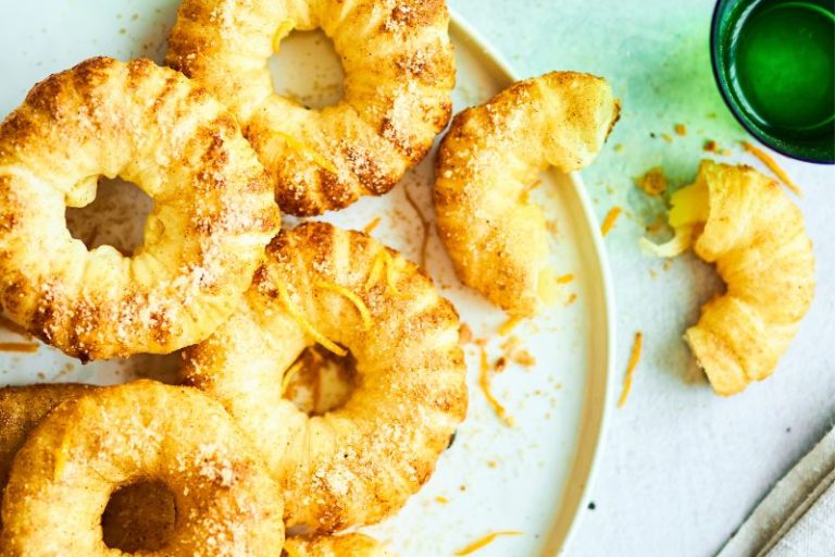Beignets de pomme aux zestes d’orange