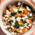 Bowl de quinoa à l’orange sanguine