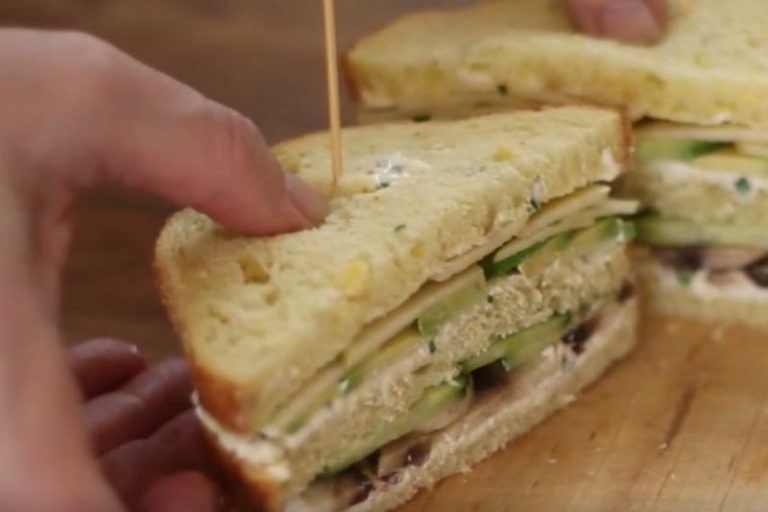 Club sandwiches aux pommes du Limousin