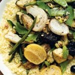 Couscous aux légumes verts