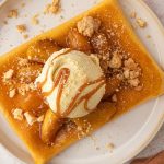 Crêpes Tatin au lait entier