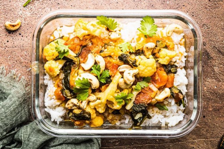 Curry de chou-fleur et cajou