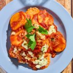 Gratin de patates douces à la ricotta