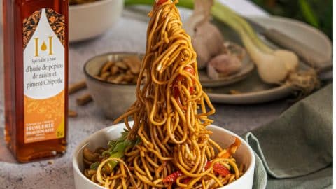Nouilles sautées au piment Chipotle