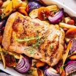 Rôti de porc aux abricots secs