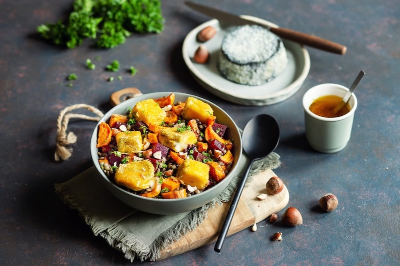recette de Salade de lentilles et Selles sur Cher