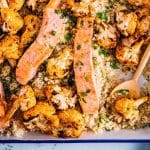 Saumon chou-fleur et boulgour