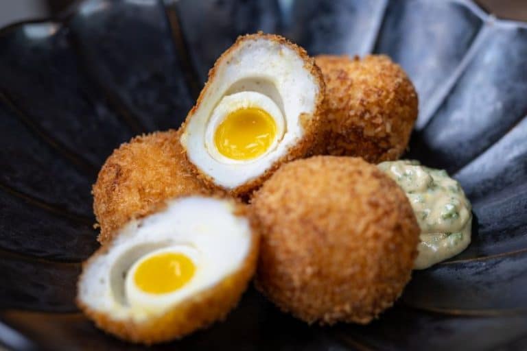 Scotch eggs de poisson