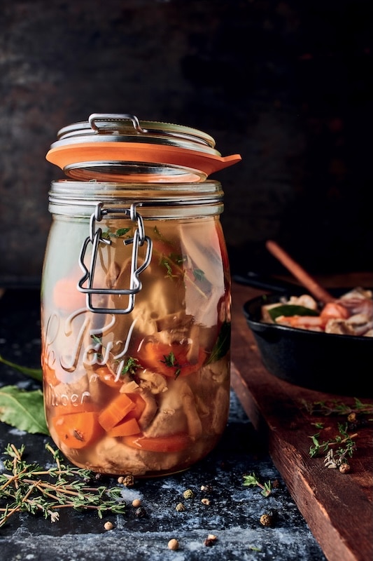 recette de Blanquette de veau en conserve