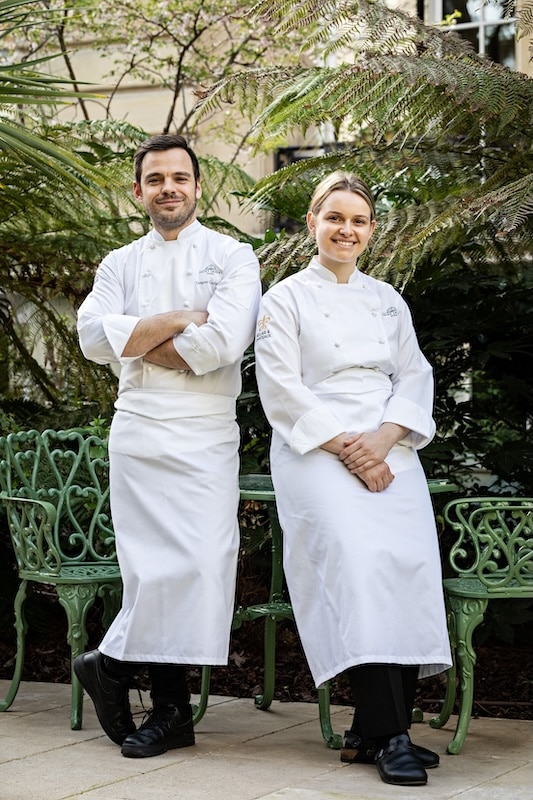 Coline Doussin et Grégory Garimbay