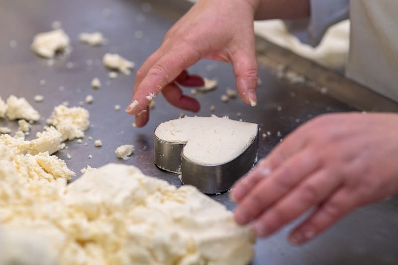 moulage du Neufchâtel AOP