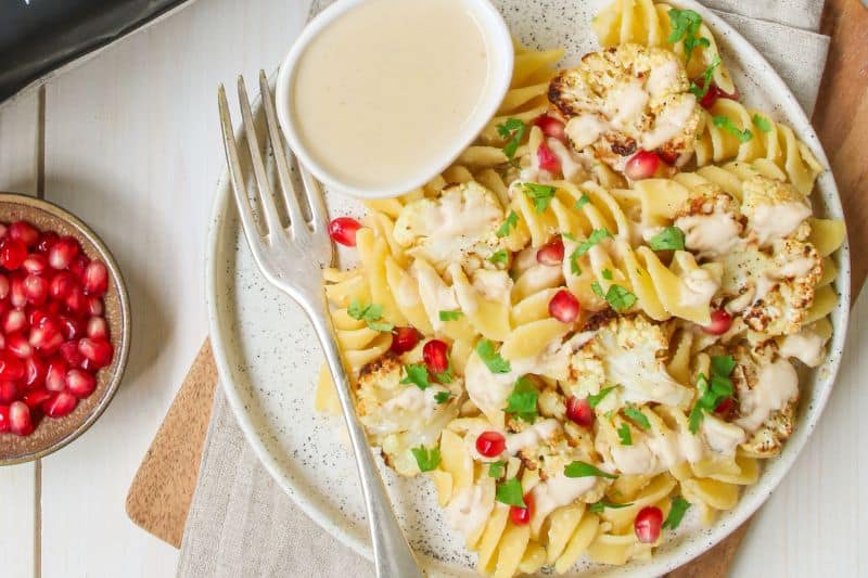 Fusillone au chou-fleur tahini