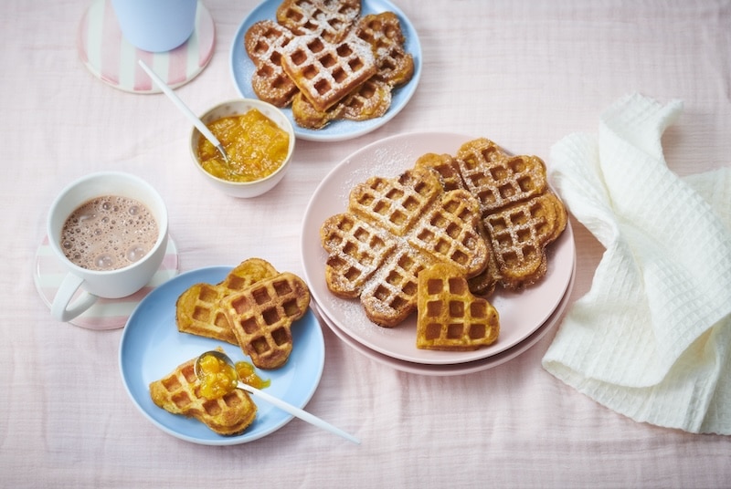 recette de Gaufres à la Floraline