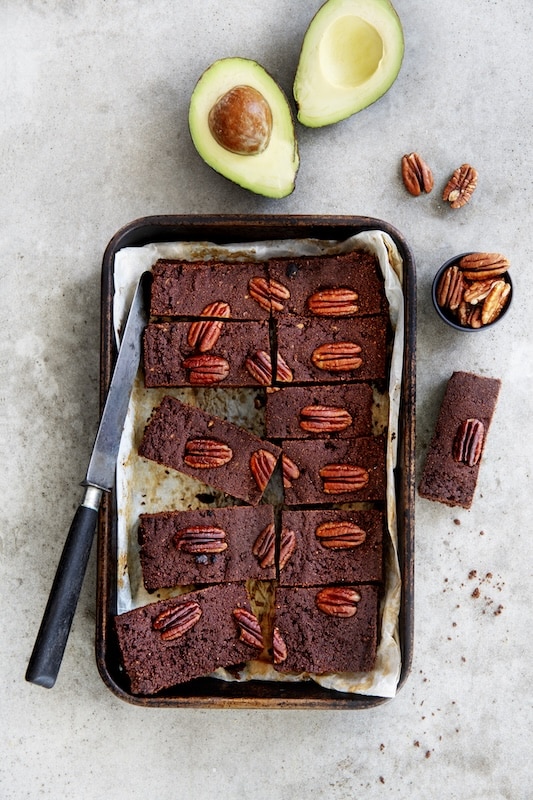 recette Healthy avocado brownies
