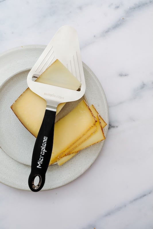 tranches fines et régulières