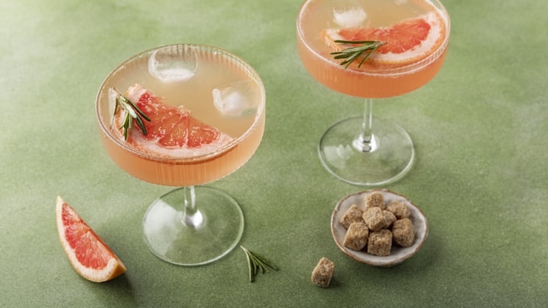 recette de Mocktail au pamplemousse et cassonade