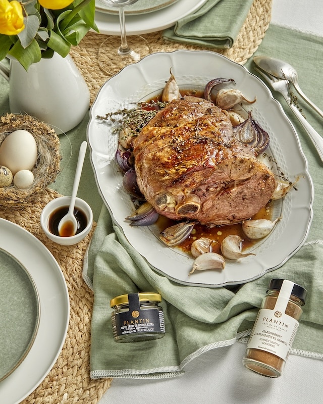 recette de Gigot d’agneau à la truffe