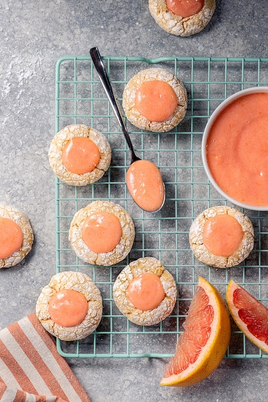 recette de Cookies au pamplemousse rose de Floride