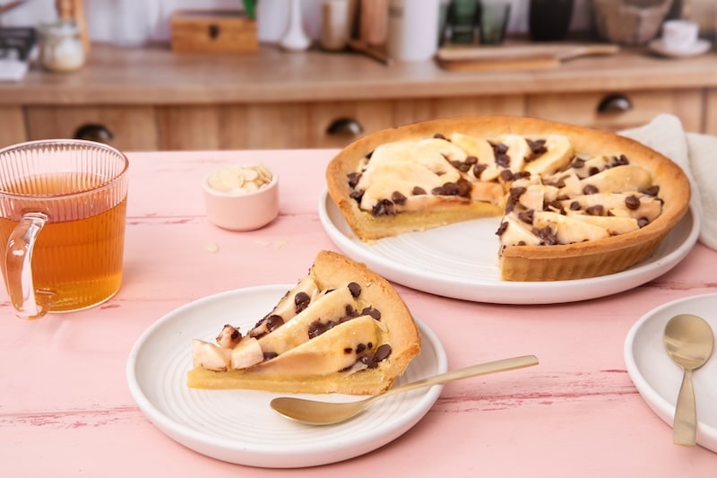 recette de Tarte poire chocolat à la Floraline
