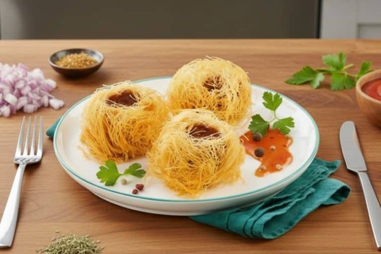Boulettes croustillantes en kadaïf