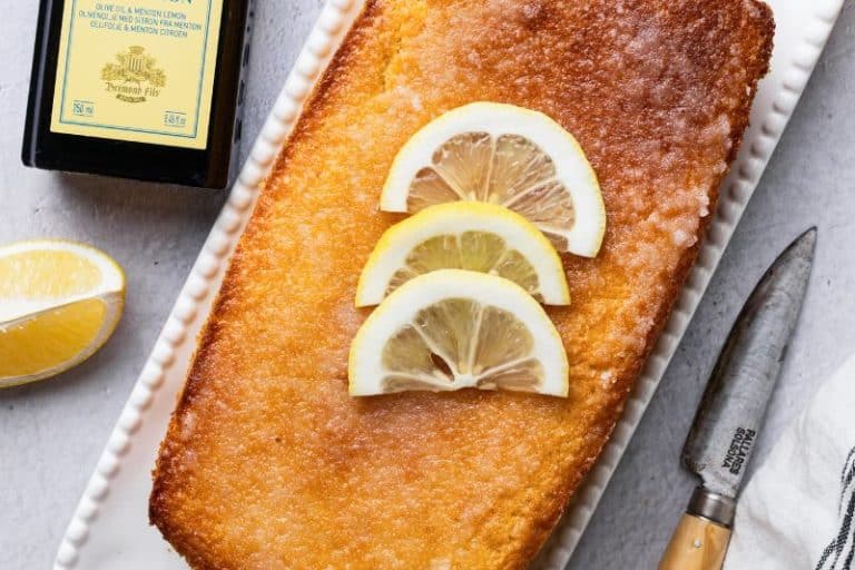 Cake à l’huile d’olive au citron