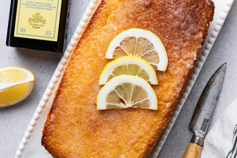 Cake à l’huile d’olive au citron