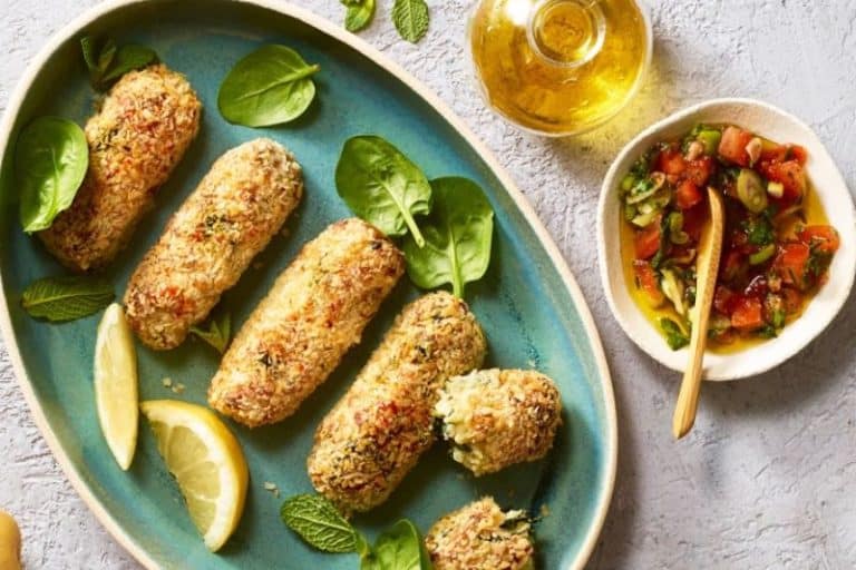 Croquettes de pommes de terre au chèvre