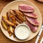 Filet de canard sauce au Gorgonzola