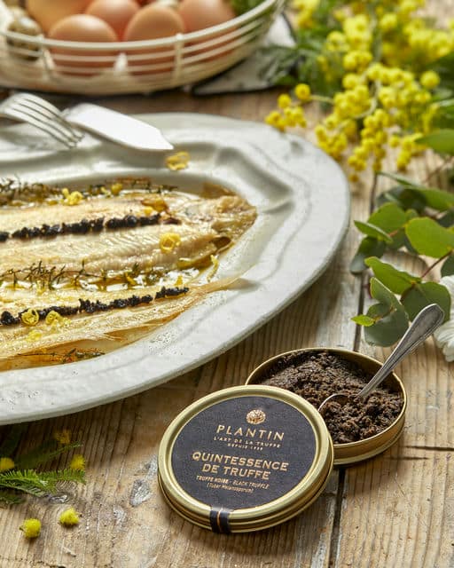 recette de Filets de sole à la Quintessence de truffe