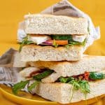 Focaccia maison au Neufchâtel