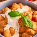 Gnocchi crémeux à la tomate