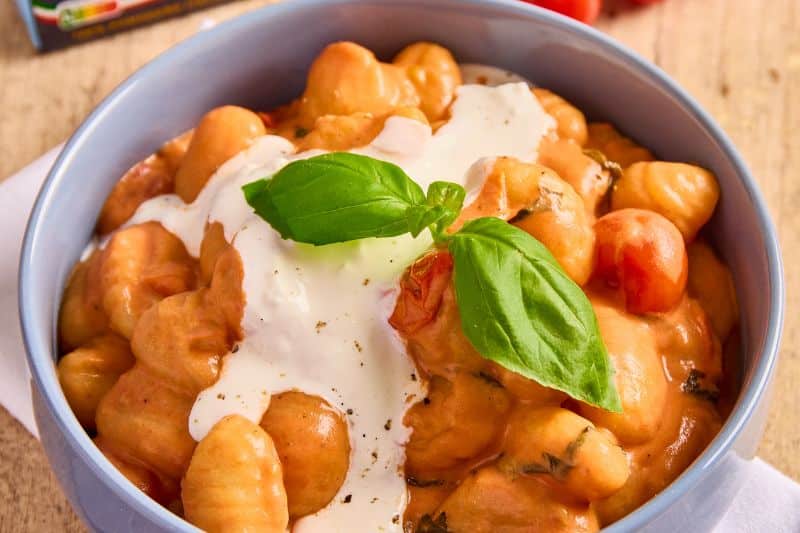 Gnocchi crémeux à la tomate