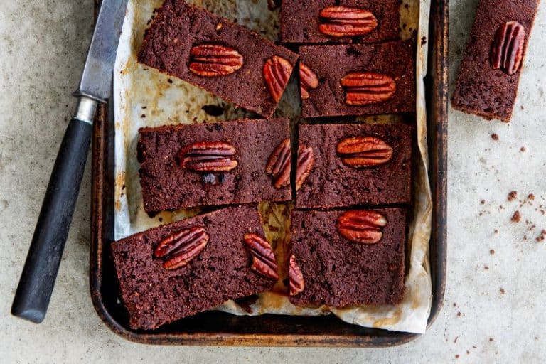 Healthy avocado brownies