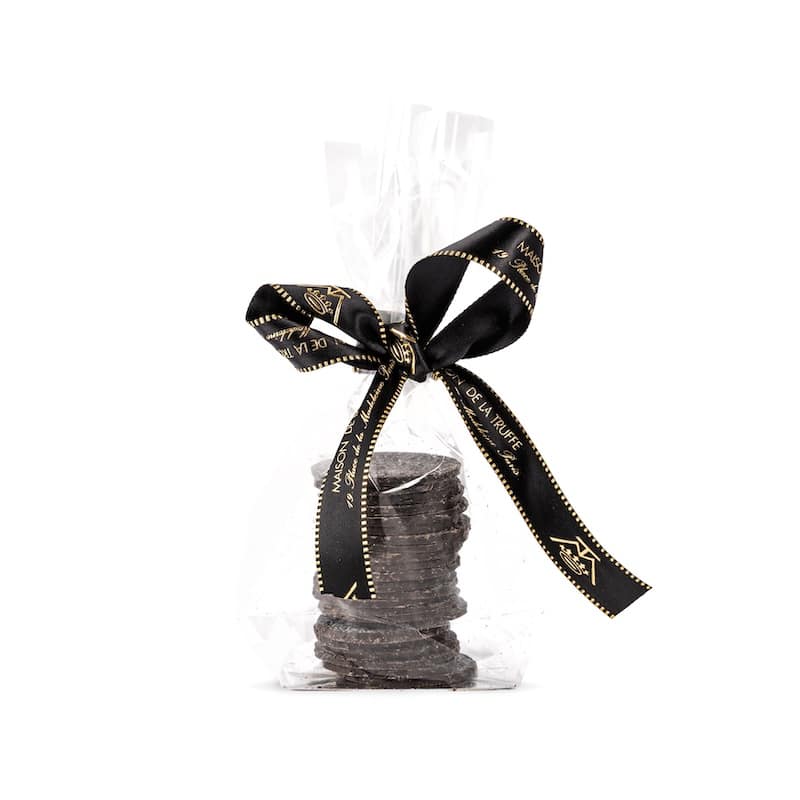 Lamelles de truffe au chocolat