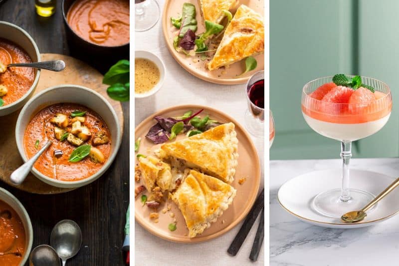 Le menu de la semaine du 30 mars