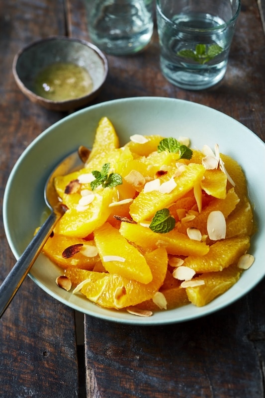 recette de Salade d’orange au miel