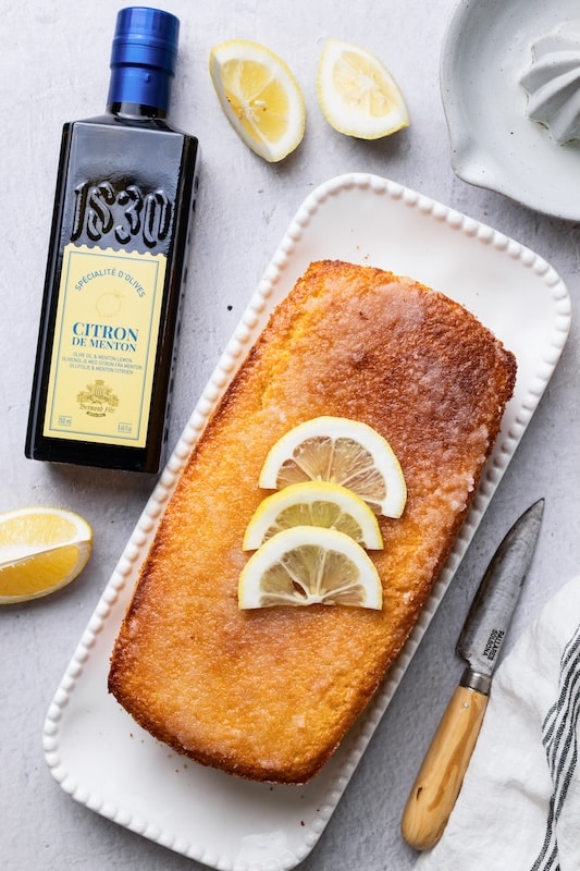 recette de Cake à l’huile d’olive au citron