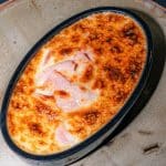 Welsh au Maroilles et au jambon fumé