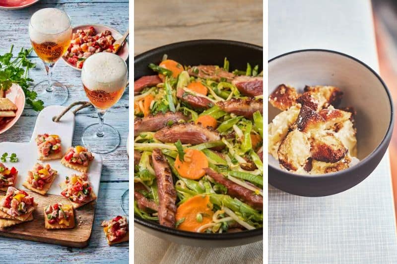 Le menu de la semaine du 6 avril