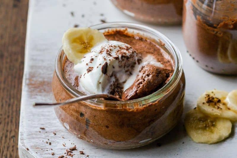 Mousse chocolat banane