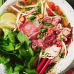 Pho vite prêt au bœuf