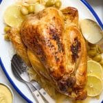 Pintade sauce moutarde et riz