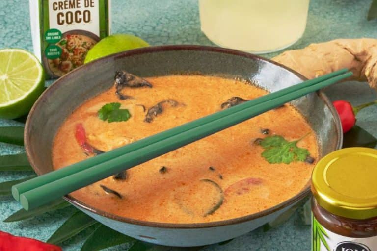 Soupe Tom Yum au poulet