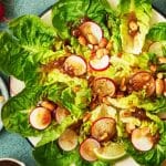 Salade de sucrine et vinaigrette exotique