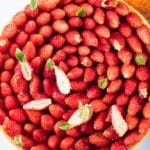 Tarte aux fraises au confit de fraises