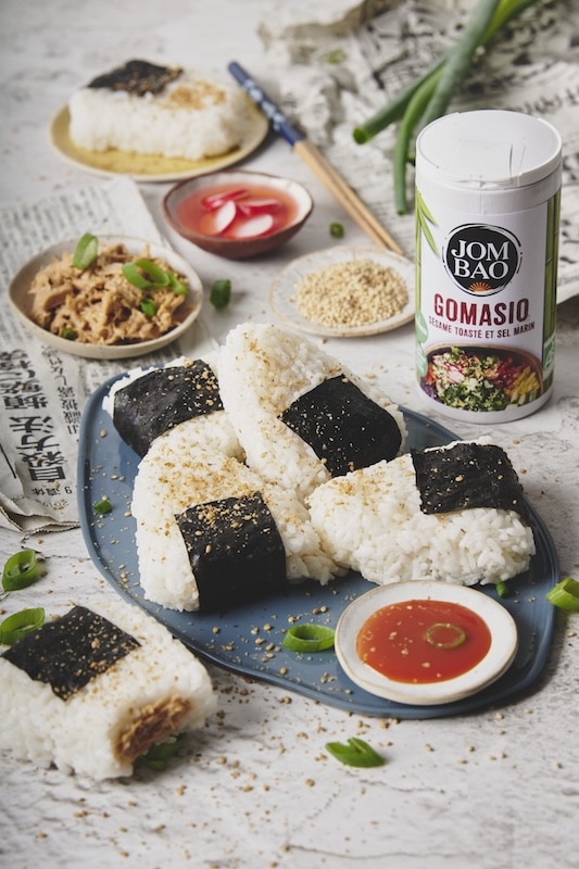 recette Onigiris au gomasio bio
