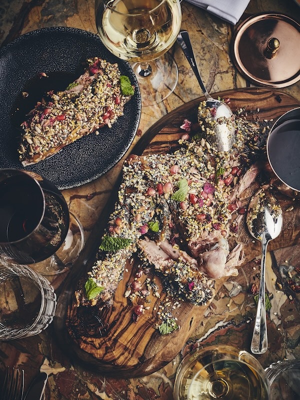 recette Epaule d’agneau de lait confite