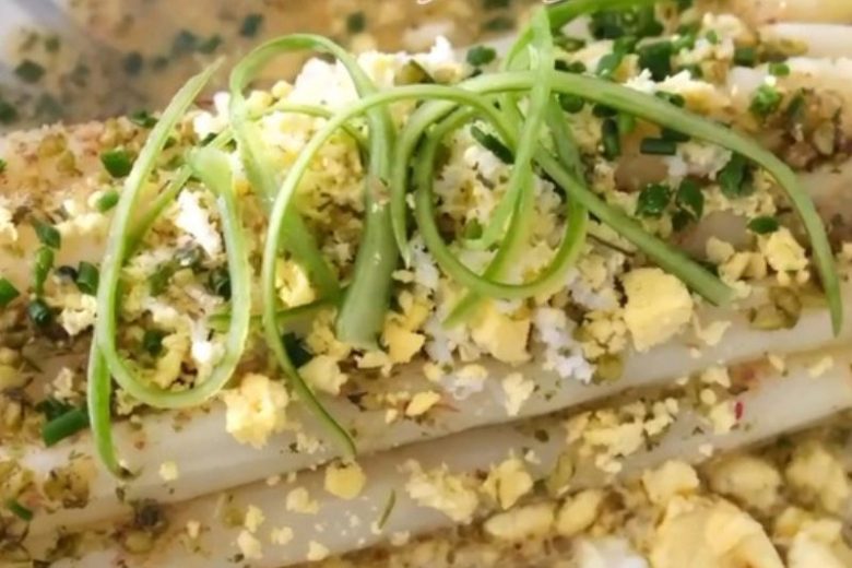Salade d’asperges blanches d’Alsace