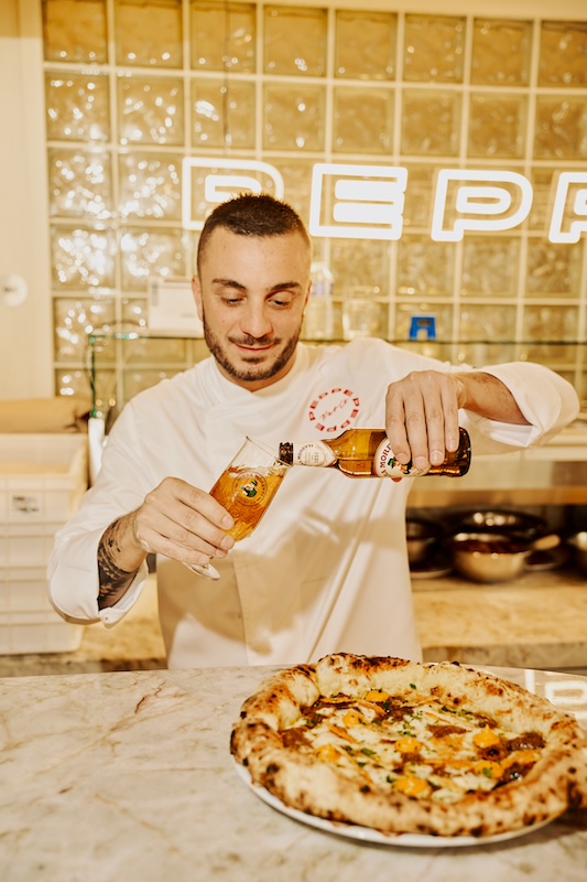 pizza Birra Moretti Peppe Cutraro