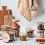 bocaux Le Parfait couvercle bois